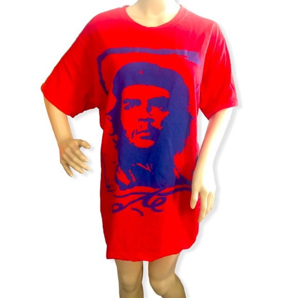 RED ERNESTO "CHE" GUEVARA T-SHIRT - Picture 7 of 10